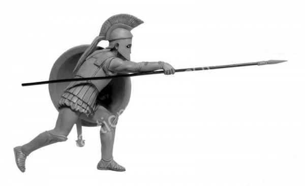 1/32 Master Box 32013 Greco-Persian Wars Series. Hoplite. Kit № 3