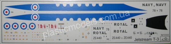 1/72 A-model 72333 Handley Page Jetstream T3