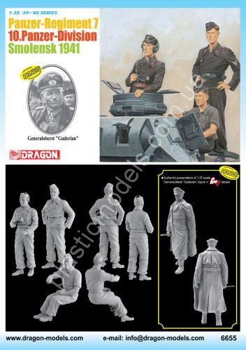 1/35 Dragon 6655 Panzer-Regiment 7 10.Panzer-Division Smolensk 1941