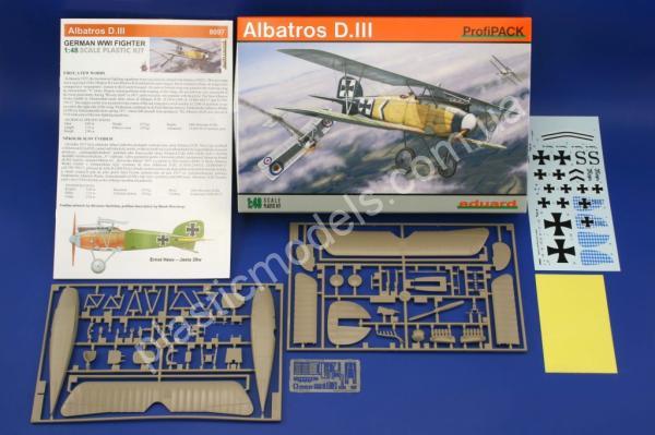 1/48 Eduard 8097 Albatros D.III PROFIPACK
