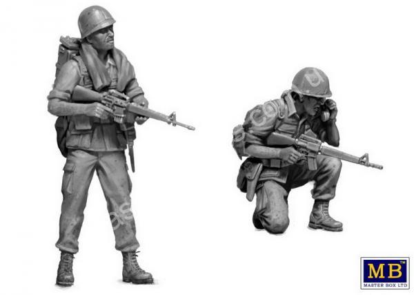 1/35 Master Box 35238 Dog Patrol - Vietnam War series
