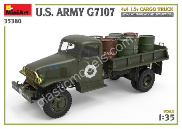 1/35 MiniArt 35380 G7107 U.S. Army Cargo Truck 4X4 1.5t