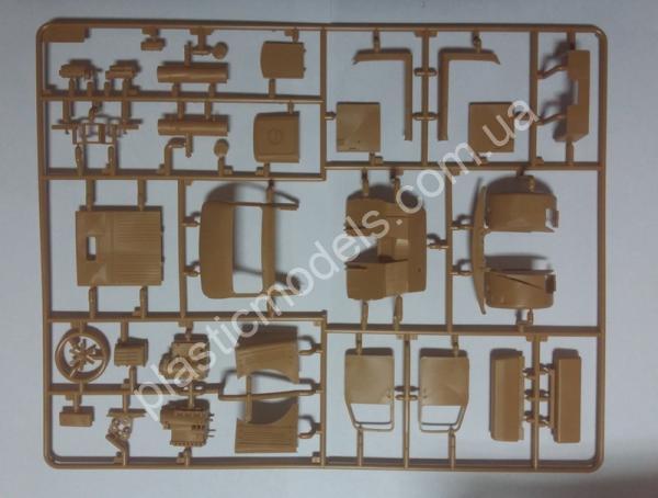 1/35 ICM 35453 KHD S3000/SS M Maultier, WWII German Semi-Tracked Truck