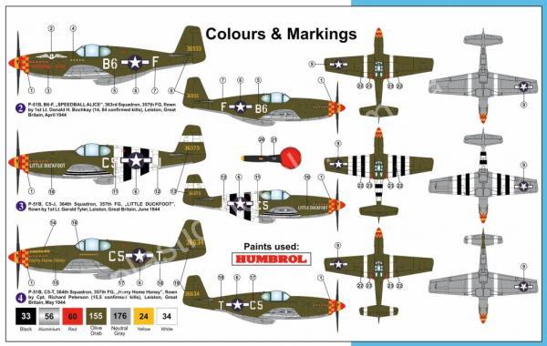 1/72 AZ model 7516 P-51B Mustang 