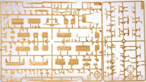 1/35 ICM 35532 Typ G4 (W31) с раскрытым тентом Германский пассажирский автомобиль II МВ