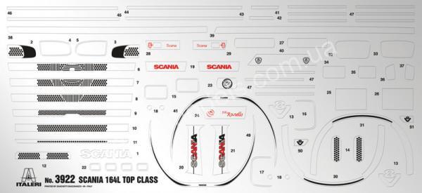 1/24 Italeri 3922 Scania 164 L Top Class
