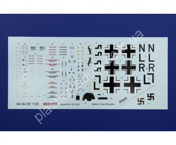 1/48 Eduard 84144 Bf 110E weekend edition