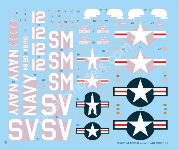 1/48 Special hobby 48194 AF-3S Guardian