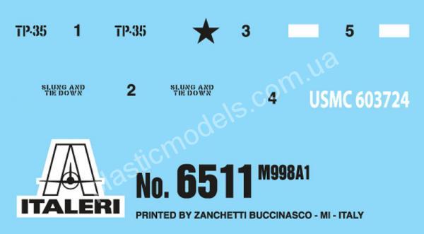 1/35 Italeri 6511 M998A1