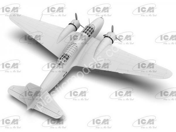 1/48 ICM 48196 Ki-21-Ia ‘Sally’ Japanese Heavy Bomber