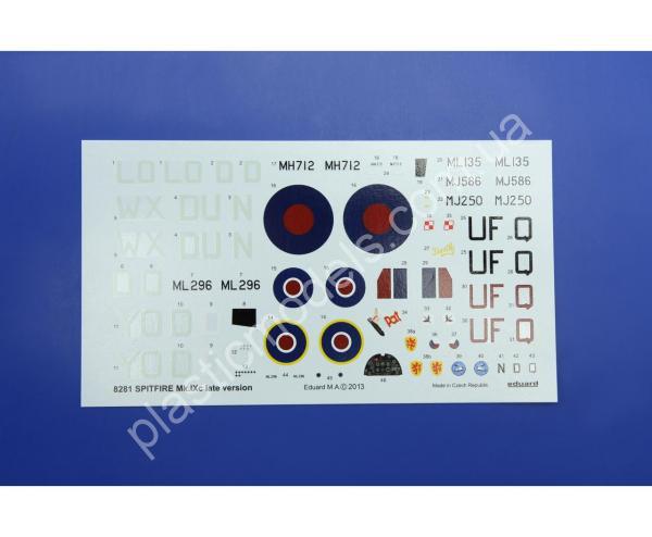 1/48 Eduard 8281 Spitfire Mk. IXc late version