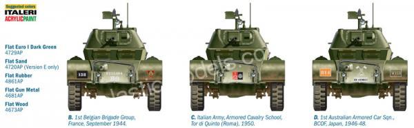 1/35 Italeri 6552 Staghound MK. I Late Version