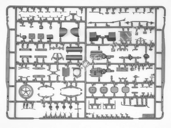 1/35 ICM 35415 Gulaschkanone German mobile field kitchen LKW AHN