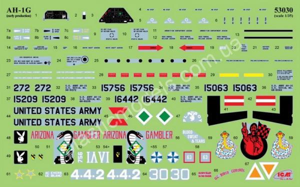 1/35 ICM 53030 AH-1G Cobra (early production)