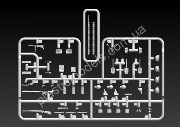 1/35 ICM 35638 WWII German Infantry Weapons and Equipment