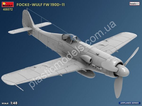 Focke-Wulf Fw 190D-11. Basic Kit 1/48 MiniArt 48072