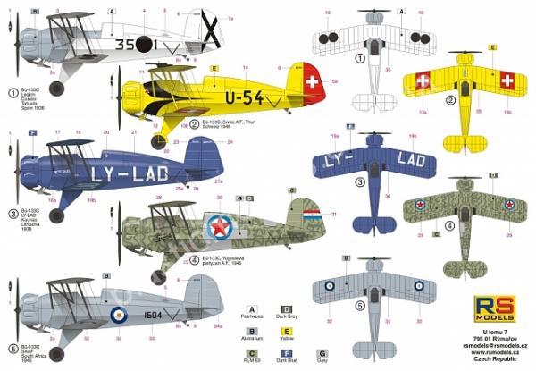 1/72 RS models 92223 Bücker 133 C 