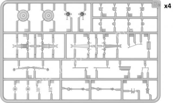 1/35 MiniArt 35414 Sd.Kfz.234/2 PUMA Interior Kit