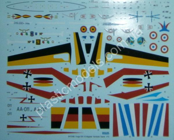 1/72 Special hobby 72490 Fouga CM.170 Magister ‘Aerobatic Teams’