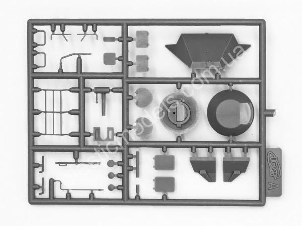 1/72 ICM 72911 The armored personnel carrier BTR-60PB