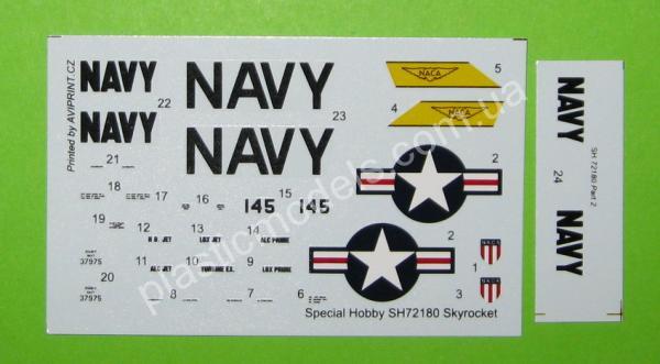 1/72 Special hobby 72180 D-558-2 Skyrocket 'Jet&Rocket'