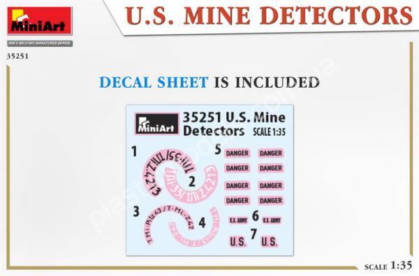 1/35 MiniArt 35251 U.S. Mine Detectors