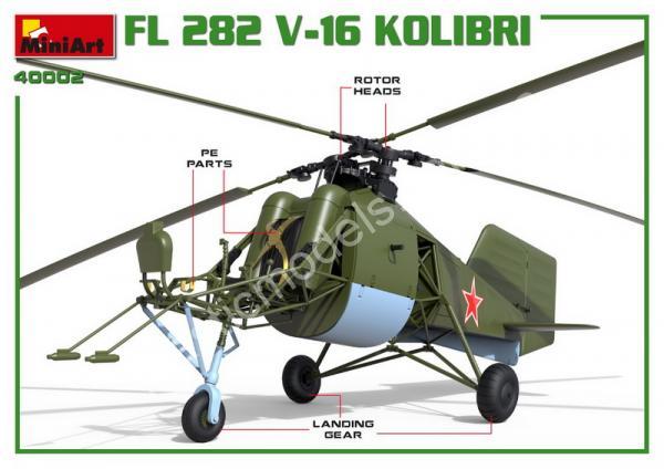 1/35 MiniArt 41002 Fl 282 V-16 Kolibri