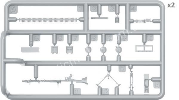 1/35 MiniArt 35250 German Machineguns Set
