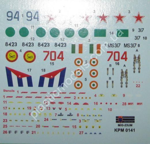 1/72 KPM 0141 MiG-23UB „Flogger C“