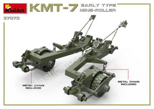 1/35 MiniArt 37070 KMT-7 - Early Type - Mine-Roller
