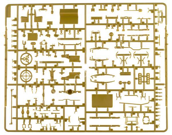 1/35 ICM 35528 Пожарная машина L1500S LLG с германскими пожарными