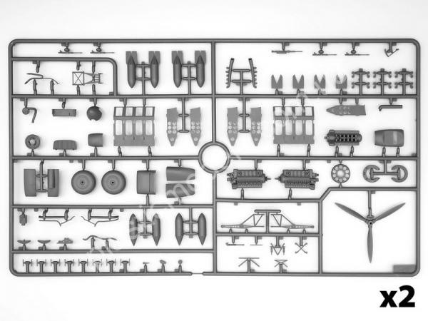 1/48 ICM 48267 He 111H-8 Paravane