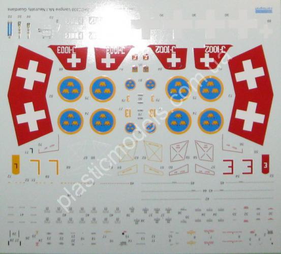 1/72 Special hobby 72339 DH.100 Vampire Mk. I 'The First Jet Guardians of Neutrality'