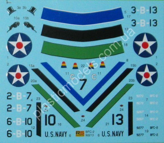 1/72 RS models 92213 BFC-2 Goshawk Curtiss American Navy Fighter - bomber