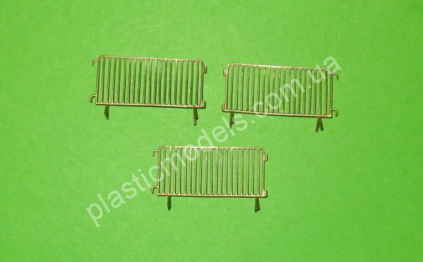 1/72 Mini World 7235a Aerodrome fencing №3 (3 pieces)