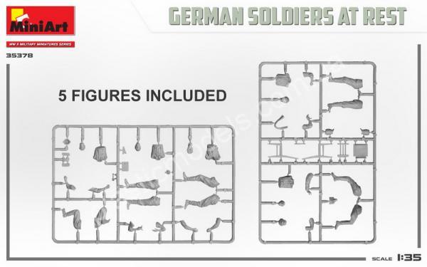 1/35 MiniArt 35378 German Soldiers at Rest Special Edition