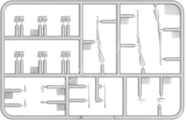 1/35 MiniArt 35310 Soviet Infantry Tank Riders Set 2