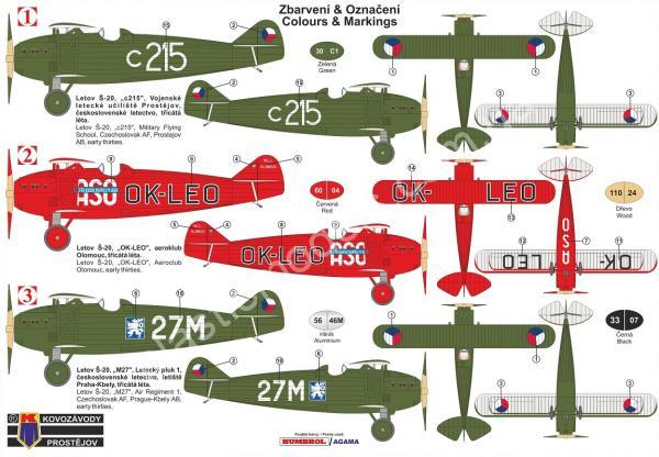 1/72 Kovozavody Prostejov 0195 Letov Š-20
