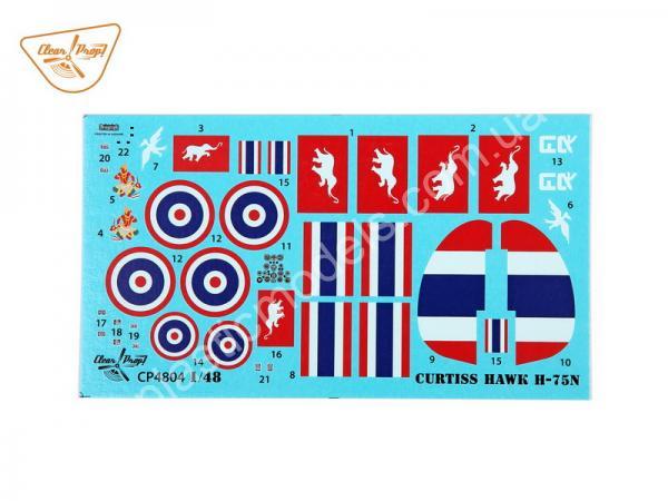 1/48 Clear Prop 4804 H-75N Hawk
