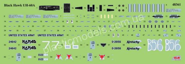 1/48 ICM 48368 UH-60A Black Hawk with ESSS and Skis