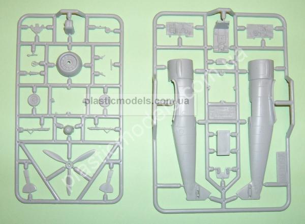 1/72 A-model 72191 Bf-109X German experimental aircraft