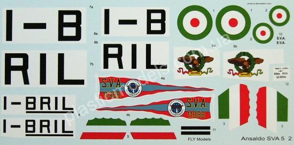 1/48 FLY 48007 Ansaldo S.V.A. 5 Late