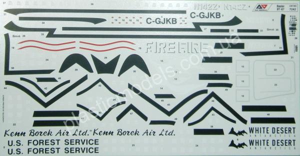 1/72 A&A Models 7242 Basler BT-67