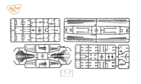1/48 Clear Prop 4810 TB.2 UAV Ukrainian Navy