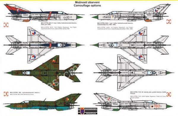 1/72 Kovozavody Prostejov 0122 MiG-21PFM 