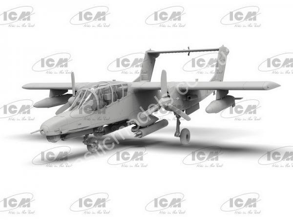 1/72 ICM 72186 OV-10D+ Bronco US attack and observation aircraft
