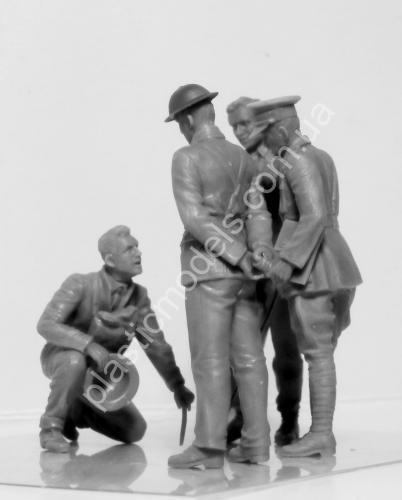 1/35 ICM 35708 British Tank Crew (4 figures)