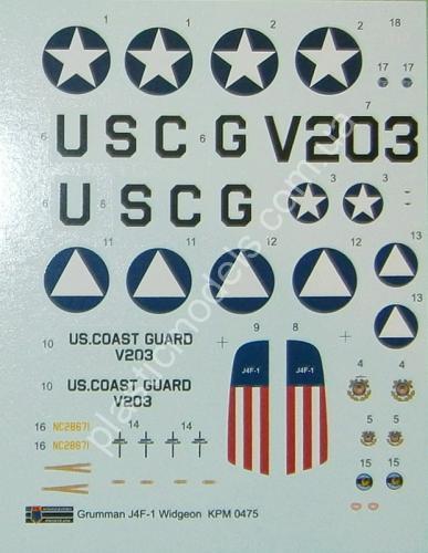 1/72 Kovozavody Prostejov  0475 Grumman J4F-1 