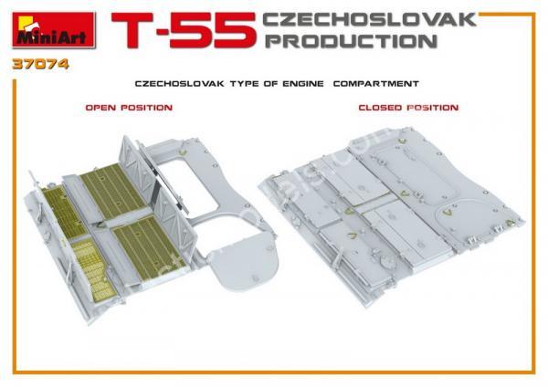 1/35 MiniArt 37074 T-55 Czechoslovak Production