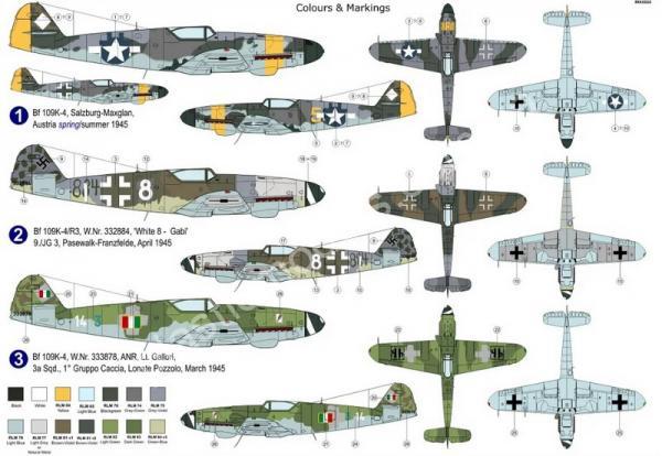 1/72 AZ model 7819 Bf 109K-4 „The Last Chance“